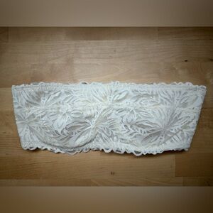 Aerie Strapless Lace Bra with Underwire